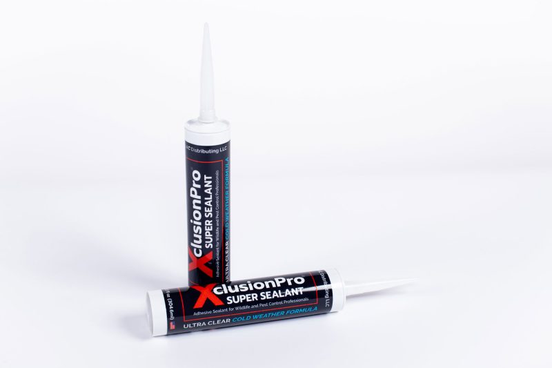 XclusionPro® Ultra Clear Super Sealant Cold Weather Formula tubes