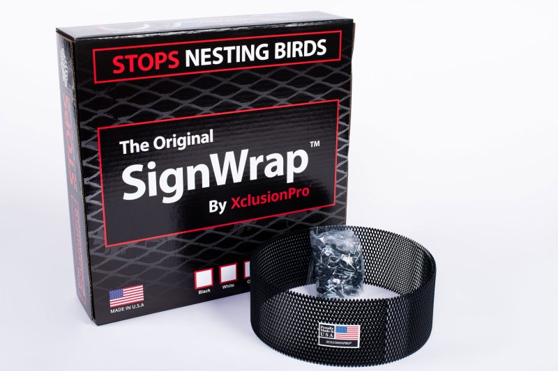 XclusionPro® SignWrap box with black version
