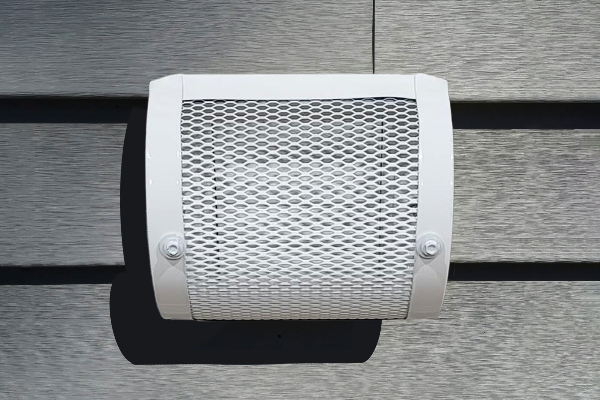Bathroom vent after XclusionPro® Bathroom Vent Guard (BVG) installation