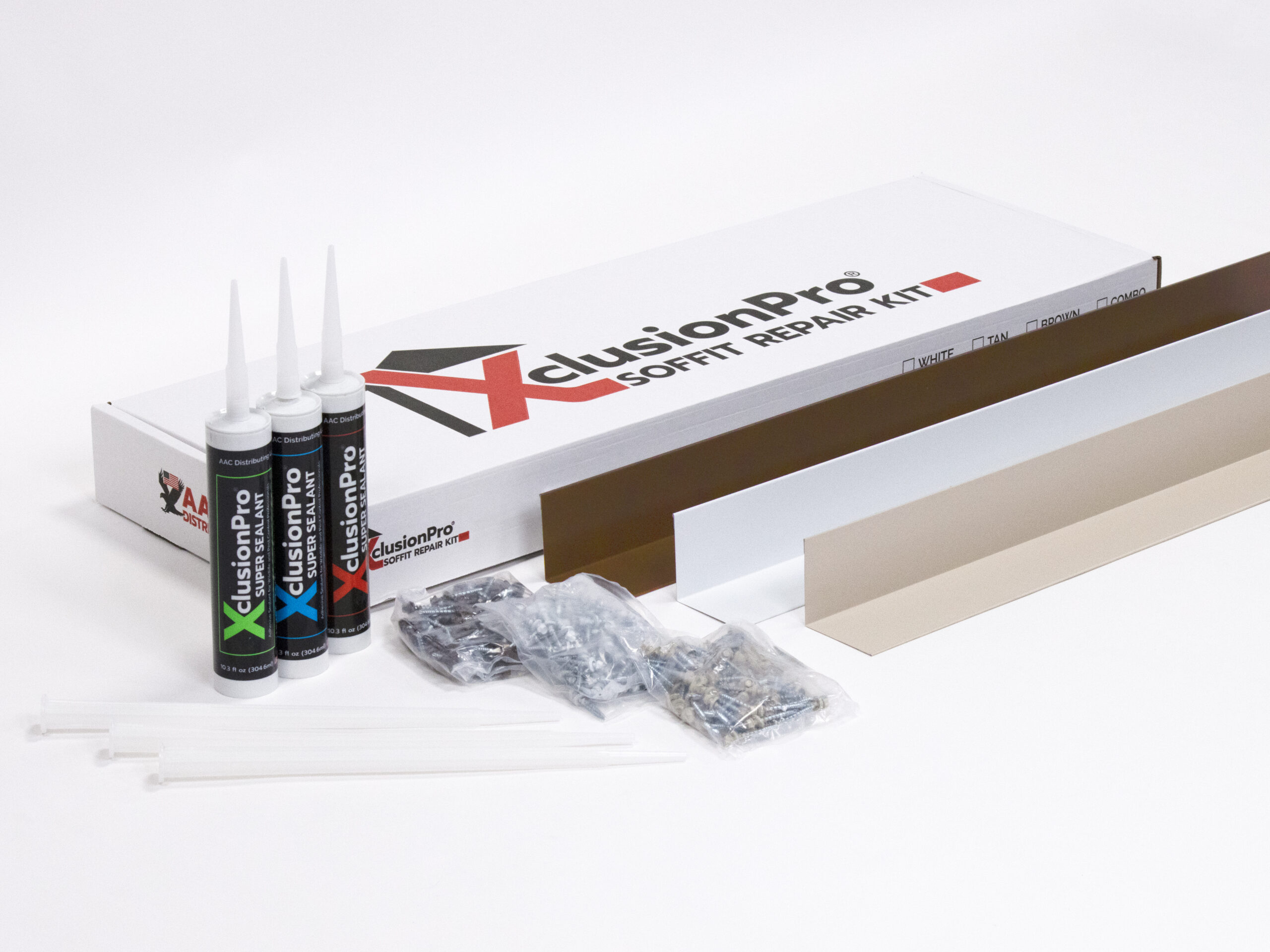 XclusionPro<span class="registered-mark"></span> Soffit Repair Kit